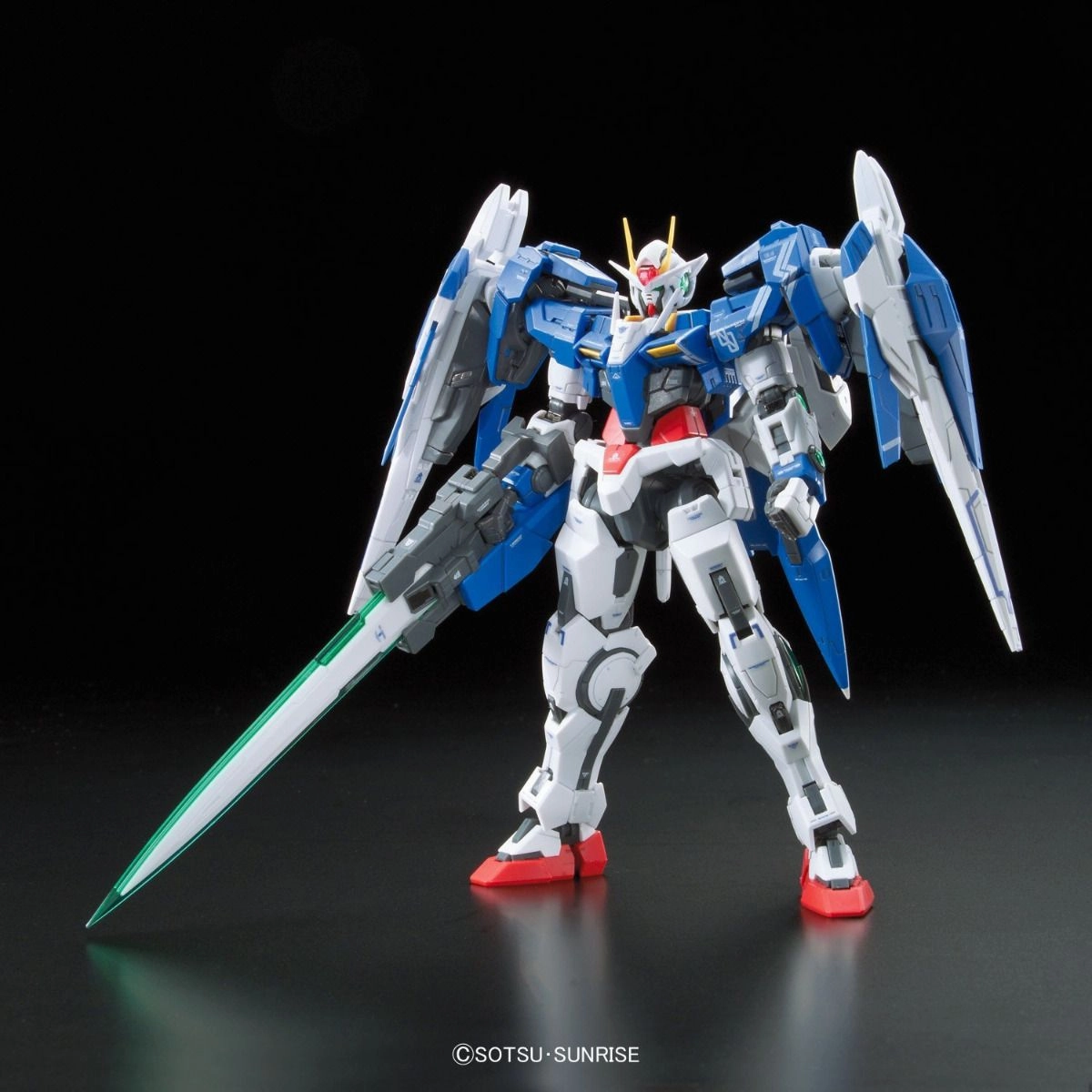 Collectible Model Gundam 1/144 RG #18 Gundam 00 GN-0000 GNR-010 00 Raiser Model Kit