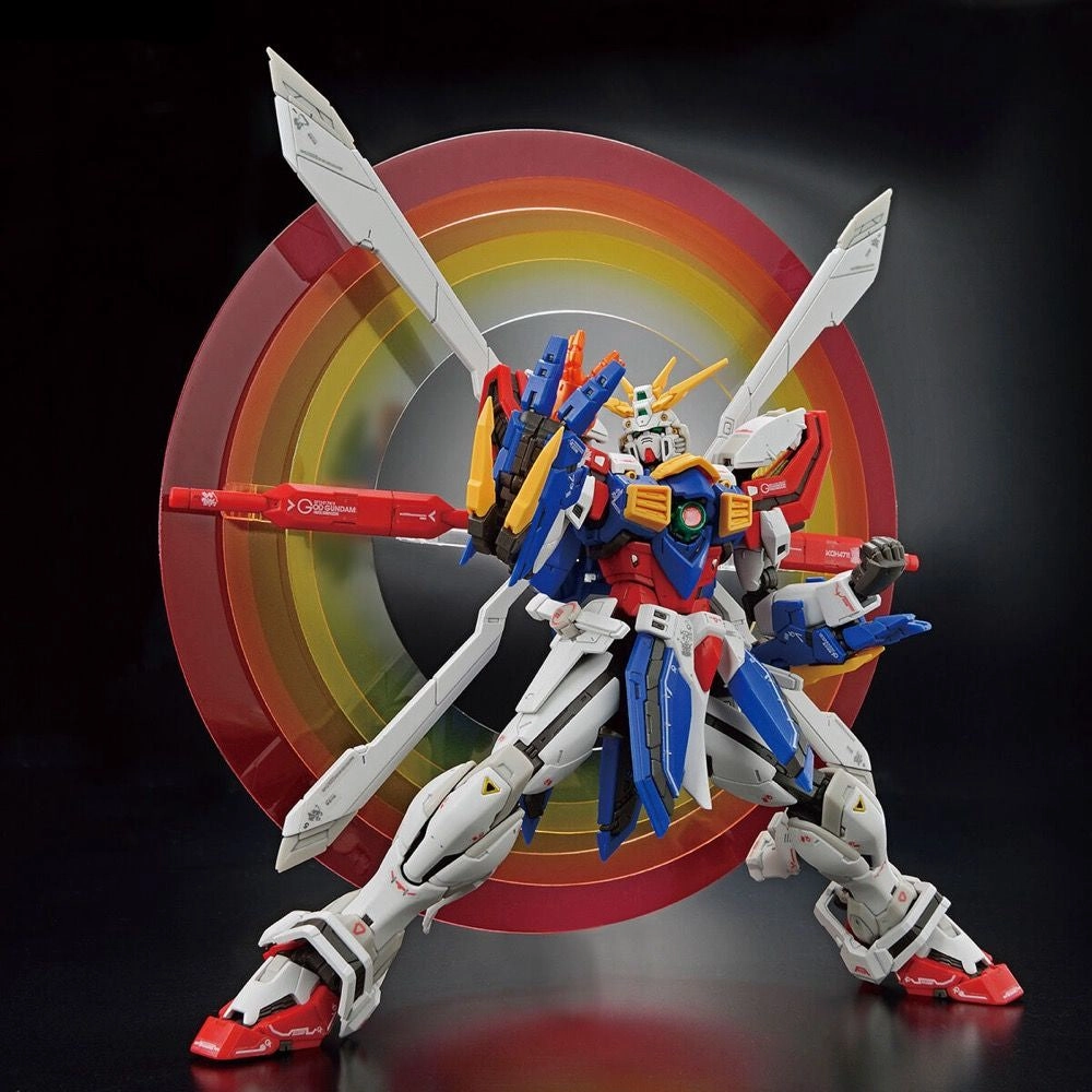 Wholesale Price Gundam 1/144 RG #37 G Gundam GF13-017NJII God Gundam (Burning Gundam) Model Kit
