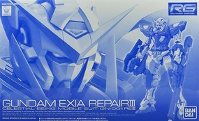 Gundam 1/144 RG GN-001 RE III Exia Repair III Celestial Being Bandai Shop Model Kit Exclusive Painted Model