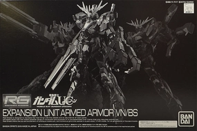 Pilot Model Gundam 1/144 RG Gundam Unicorn Expansion Unit Armed Armor VN/BS for RG Unicorn Gundam 02 Banshee Model Kit Exclusive