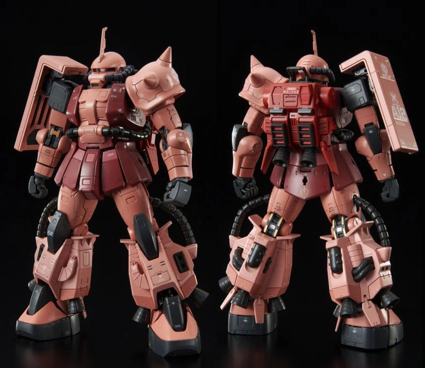 Vinyl Hero Polymer Clay Gundam 1/144 RG High Mobility Type Zaku II (Team Monstre Custom) Model Kit Exclusive