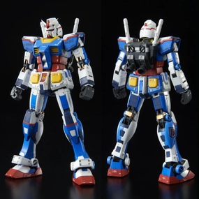 Gundam 1/144 RG RX-78-2 Gundam (Team Bright Custom) Model Kit Exclusive Cowboy Sculpture