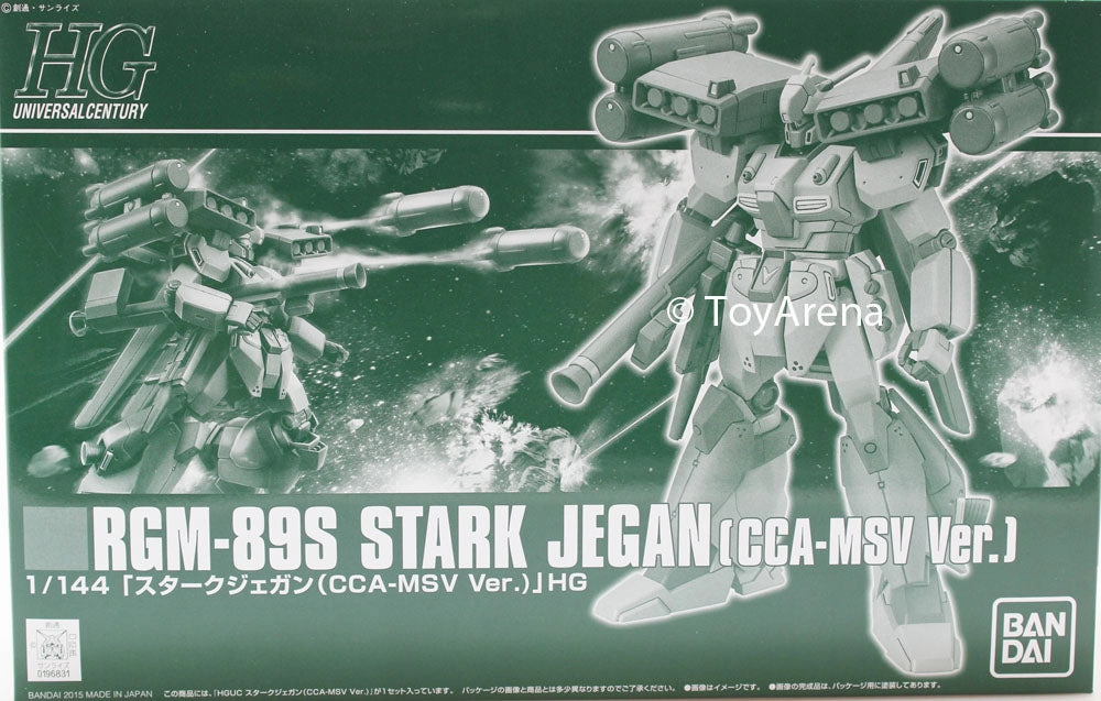 Gundam 1/144 RGM-89S Stark Jegan (CCA-MSV Ver.) Model Kit Bandai Exclusive Fall Decor National Symbol