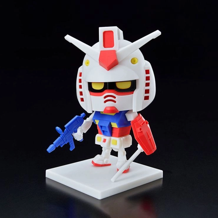 Gundam 1/1 Gunpla-Kun DX Set (With Runner Ver. Recreation Parts) Model Kit Mythology Art