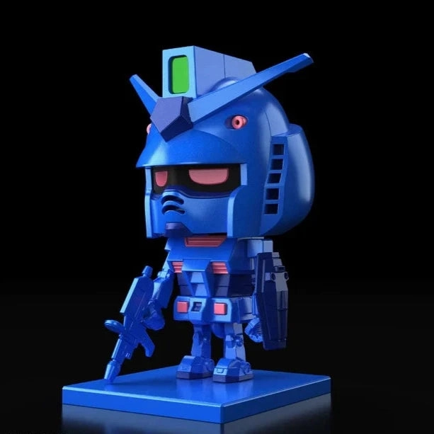 Gundam 1/1 Gunpla-Kun Model Series (Theater Image Color Ver.) Model Kit Famous Scientist