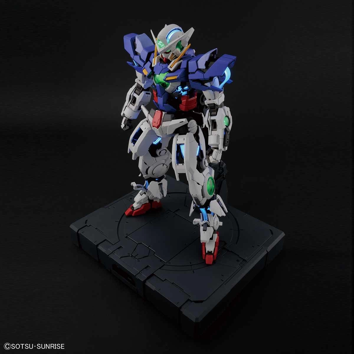 Desktop Toy Monochrome Design Gundam 1/60 PG Gundam 00 GN-001 Gundam Exia (Lighting Model) Model Kit