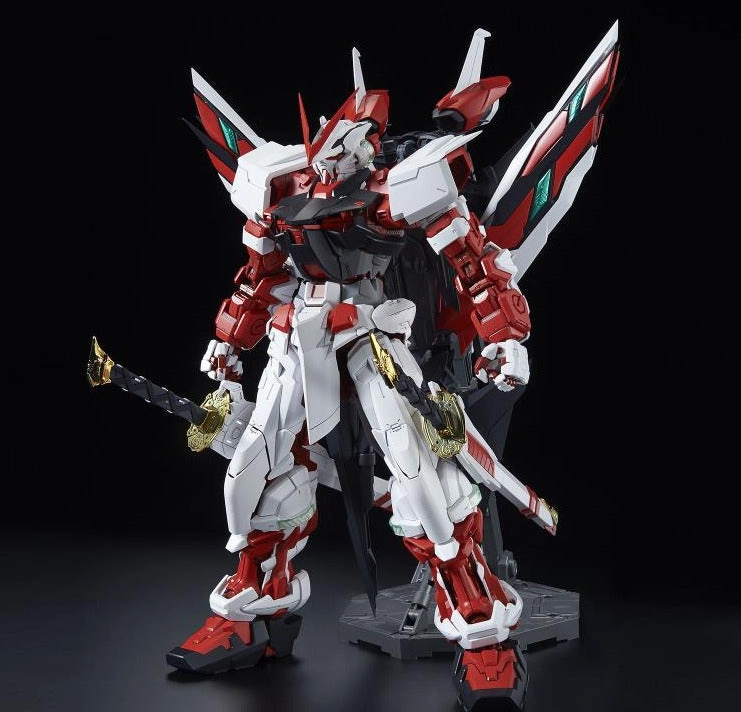 Gundam 1/60 PG Seed Astray MBF-P02KAI Astray Red Frame Kai (Coating Frame/Mechanical Clear) Model Kit Exclusive Recognition Gift Kitchen Decor