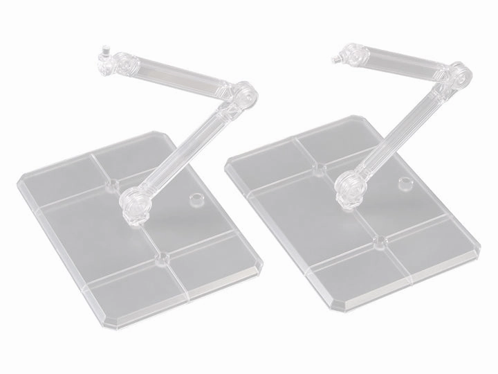 Miniature Model Collectors Figure Gundam Action Base 7 Clear Stand Model Kit