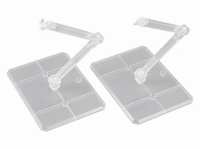 Miniature Model Collectors Figure Gundam Action Base 7 Clear Stand Model Kit