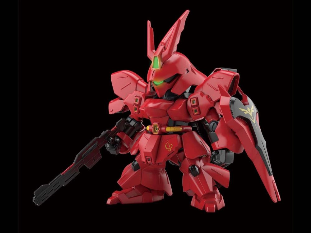 multicultural College Decor Gundam SD EX-Standard #017 Sazabi Model Kit