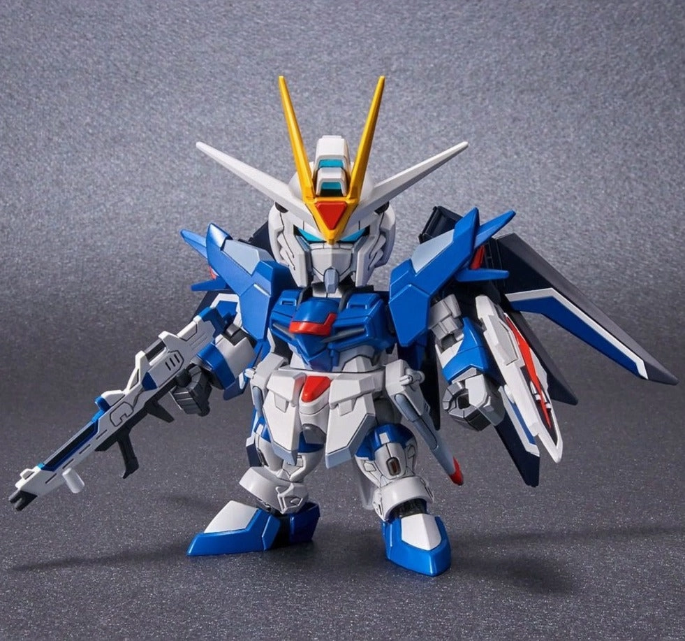 Library Decor Gundam SD EX-Standard #20 STTS-909 Rising Freedom Gundam Model Kit