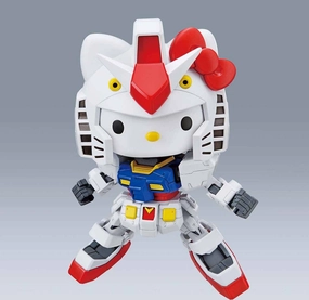 Hobby Group Gaming Replica Gundam SD EX-Standard Hello Kitty and RX-78-2 Gundam Set Model Kit