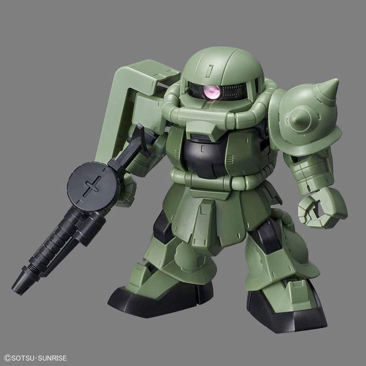 Global Phenomenon Glass Art Gundam SDCS Cross Silhouette #04 MS-06S Zaku II Model Kit