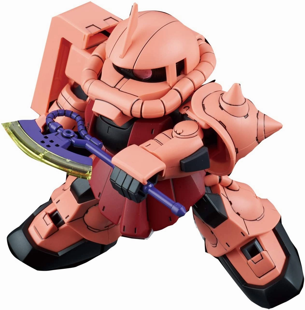 Twitch Channel Display Hero Gundam SDCS Cross Silhouette #14 MS-06S Char's Zaku II Model Kit