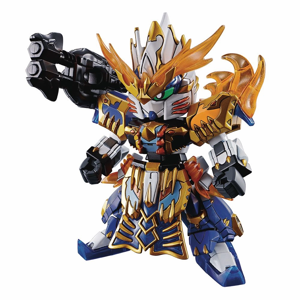 Message Option Brand Collaboration Gundam SDSS #019 Sangoku Soketsuden Taishi Ci Duel Gundam Model Kit