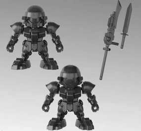 Gundam SDSS #028 Sangoku Soketsuden Bu Dui Bing Model Kit Fantasy Toy Fantasy Quest