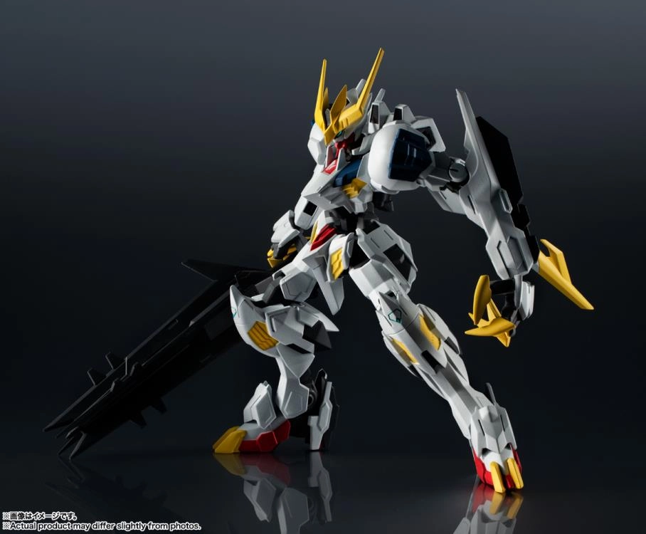 Gundam Universe ASW-G-08 Gundam Barbatos Lupus Rex Iron-Blooded Orphans Action Figure Modern Collectible Gift Bundle
