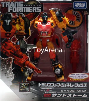Transformers Generations TG-29 Sandstorm Autobot Fall of Cybertron Action Figure Pirate Model