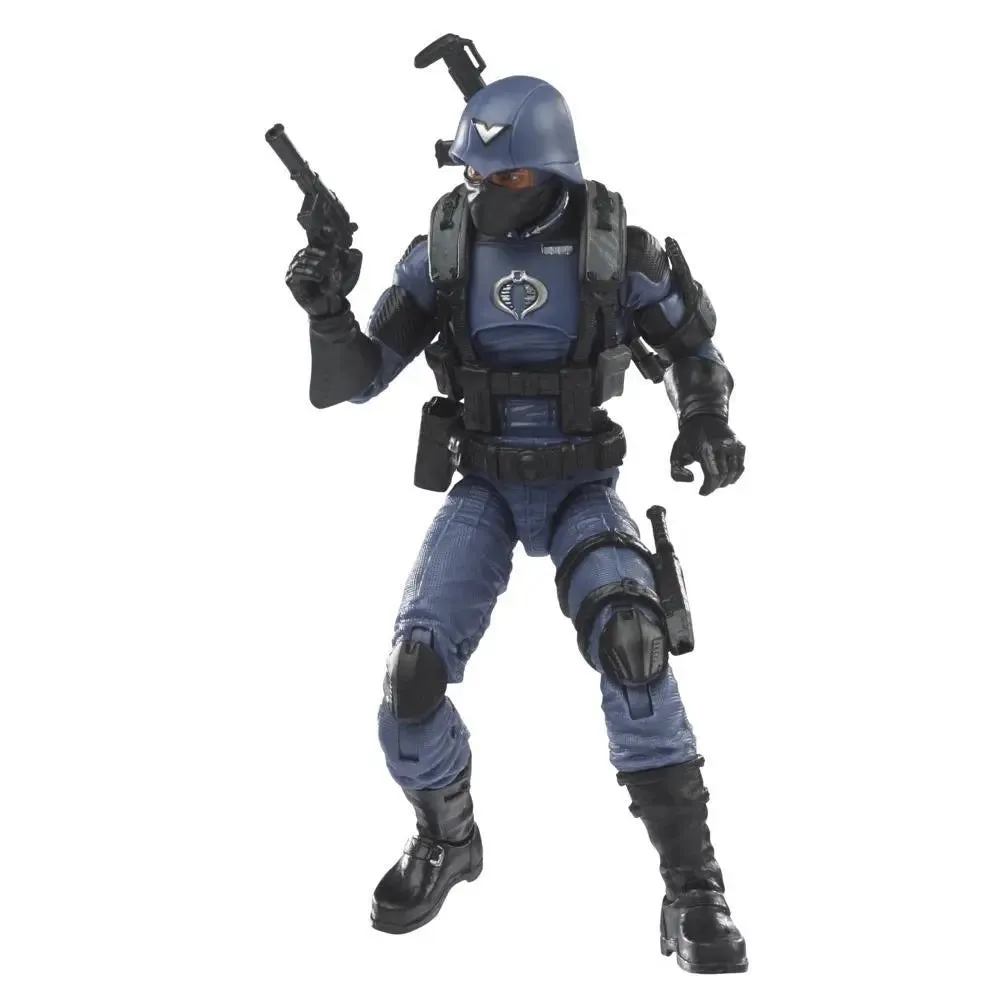 Hasbro G.I. Joe Classified Series #37 Cobra Officer Action Figure Holiday themed Collectible Statue