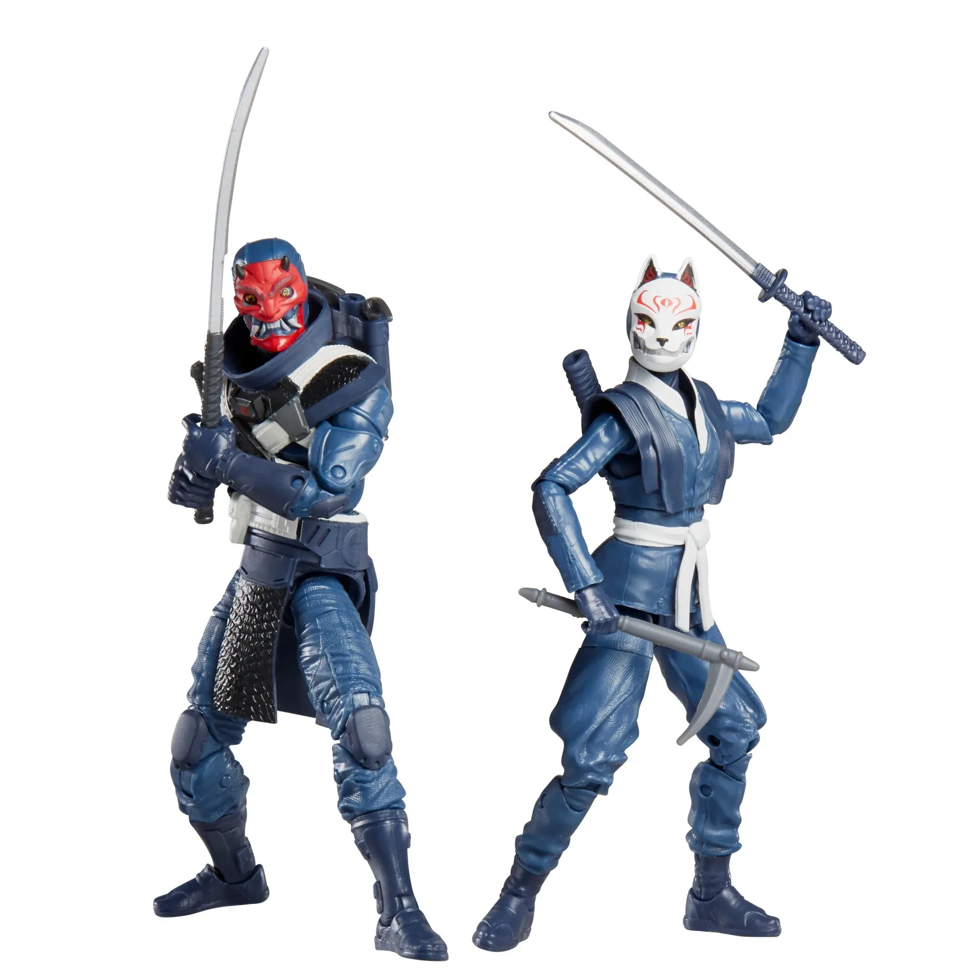 Hasbro G.I. Joe Classified Series #51 Blue Ninjas 2 Pack Action Figure Asian Art Fantasy Creature