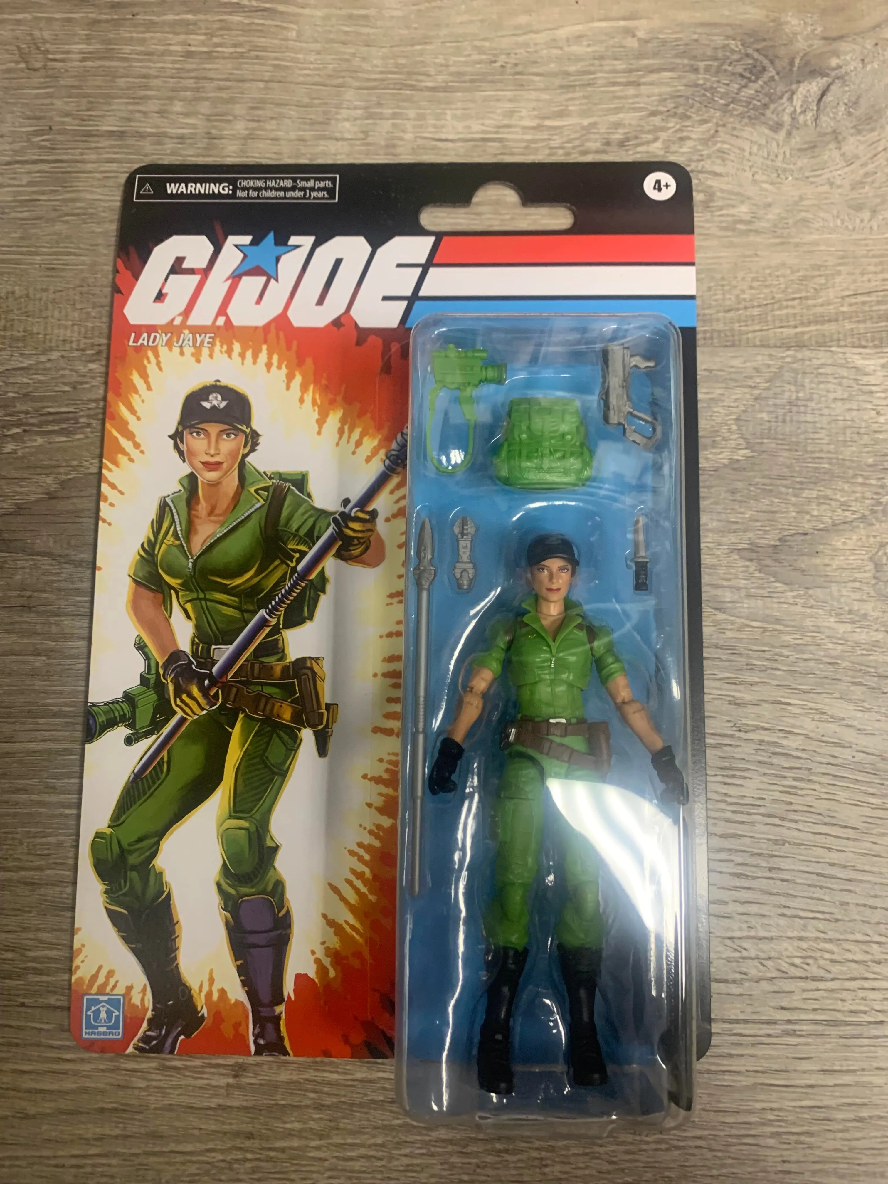Gallery Art Hasbro Retro G.I. Joe  Lady Jade Walmart Exclusive 6" Action Figure