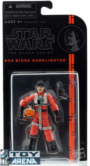Hand Sculpted Hasbro Star Wars Black Series #04 Biggs Darklighter 3.75 Inch Figure