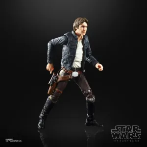 Light Up Feature Personalized Exhibit Hasbro Star Wars Black Series 40th Anniversary Empire Strikes Back Han Solo (Bespin) 6 Inch Action Figure