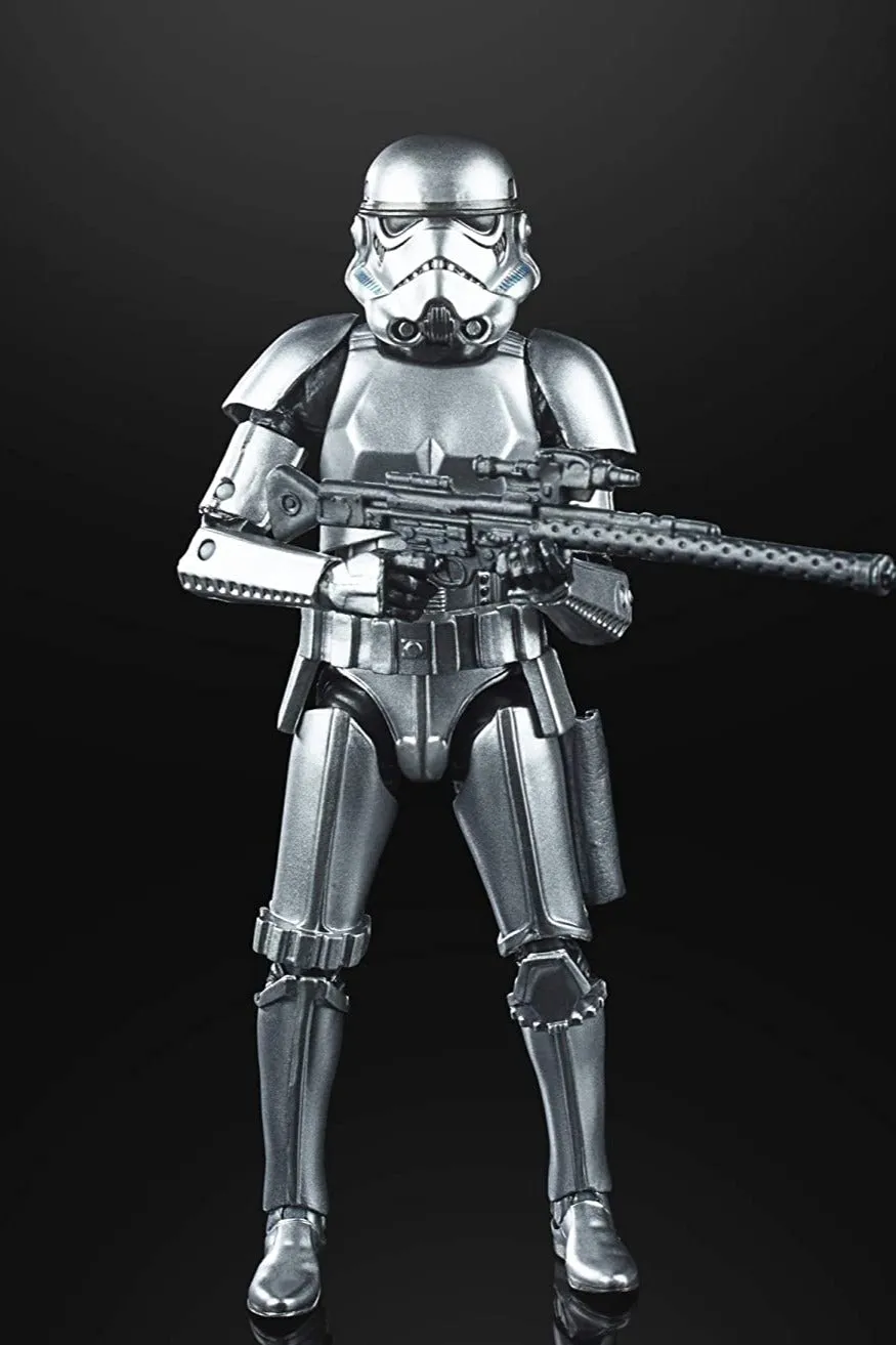 Hasbro Star Wars Black Series Carbonized Graphite Stormtrooper Exclusive 6 Inch Action Figure Mythical Animal Personal Collection