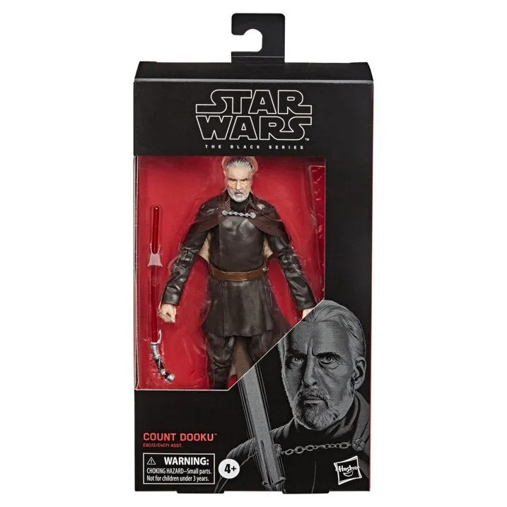 Exhibition Ready Unicorn Model Hasbro Star Wars Black Series Force Awakens #107 Count Dooku 6 Inch Action Figure