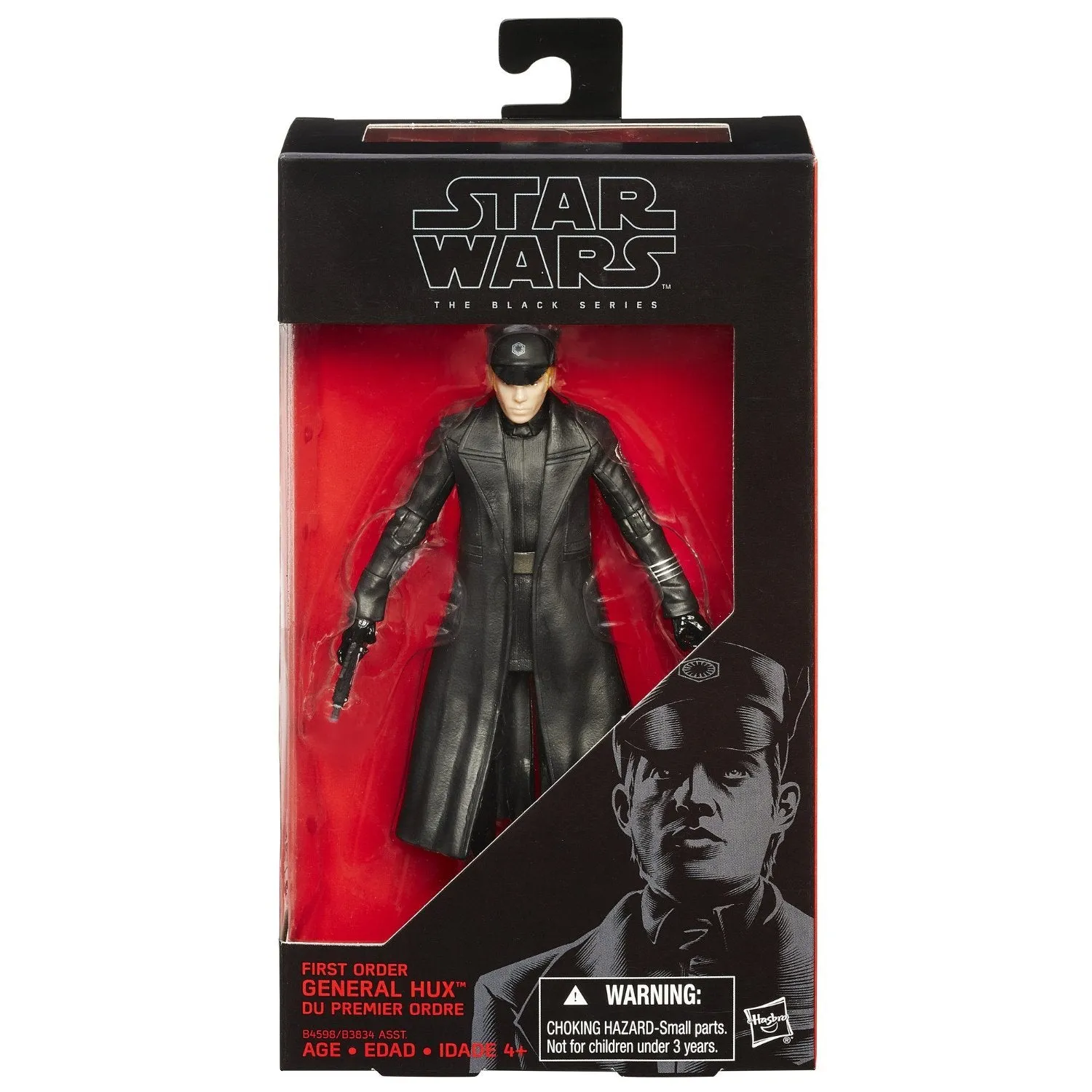 Hasbro Star Wars Black Series Force Awakens #13 General Hux 6 Inch Action Figure Antique Reproduction Mythical Figure