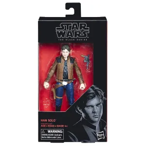 Hasbro Star Wars Black Series Force Awakens #62 Young Han Solo Action Exclusive 6 Inch Action Figure Market Trend Epoxy Resin