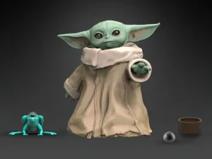 Posable Replica Street Art Hasbro Star Wars Black Series The Child Baby Yoda (The Mandalorian) 6 Inch Action Figure