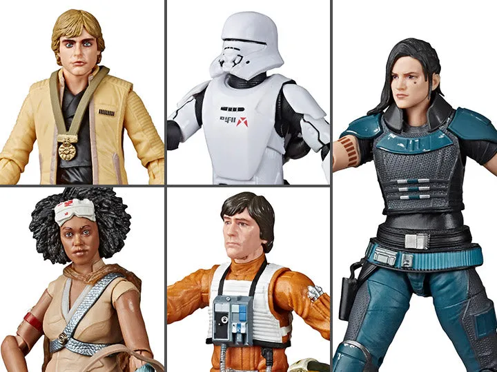 Detailed Toy Hasbro Star Wars Black Series Wave 34 6 Inch Action Figure Set of 5