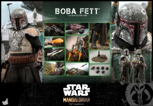 Hot Toys 1/6 Star Wars: The Mandalorian 2 Boba Fett Sixth Scale Figure TMS033 Character Figure