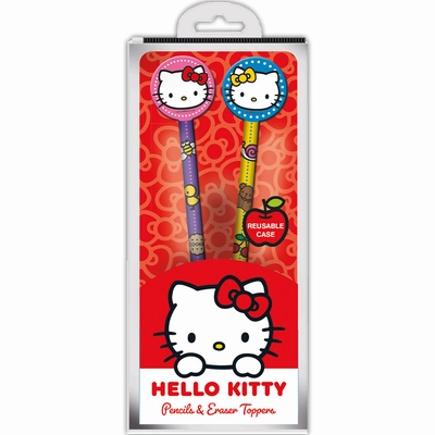 Scattering Phenomenon Checkers Board HELLO KITTY - Pencil & Topper 2PK