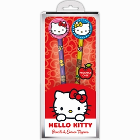 Scattering Phenomenon Checkers Board HELLO KITTY - Pencil & Topper 2PK