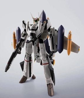 Hi-Metal R VF-0S Phoenix (Roy Focker Use)   QF-2200D-B Ghost Macross Die Cast Action Figure Rare Find