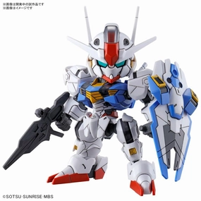 Gundam SD EX-Standard #019 Gundam Aerial Model Kit Mini Statue Rubber Toy
