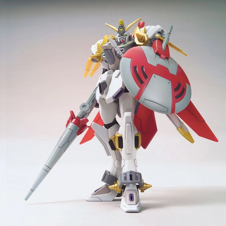 Gundam 1/144 HGBD:R #004 ZGMF-X19AK Gundam Justice Knight Model Kit Paleontology Model