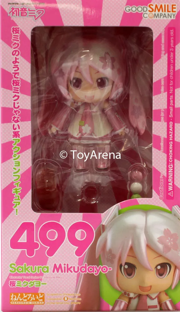 Nendoroid #499 Sakura Mikudayo Hatsune Miku Figure Gold Leaf
