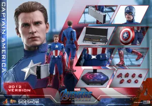 Movie Piece Popular Character Hot Toys 1/6 Avengers: Endgame Captain America 2012 Ver. Sixth Scale Figure MMS563