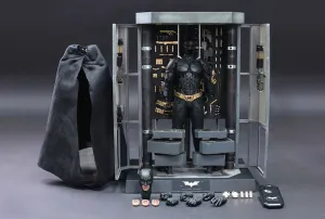 Superhero Art Hot Toys 1/6 The Dark Knight Batman Armory with Batman Figure Sixth Scale Figure MMS234