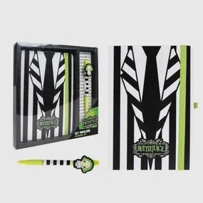 Help Extend BEETLEJUICE - Premium Pack A5 Notebook   Pen