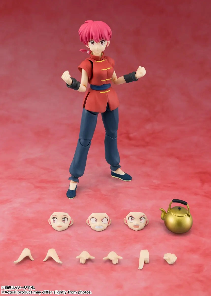 S.H. Figuarts Ranma 1/2 Ranma (Female) Action Figure Talent Development