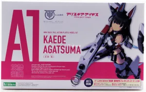 Kotobukiya Alice Gear Aegis Megami Device Kaede Agatsuma Model Kit KP463 Miniature Statue