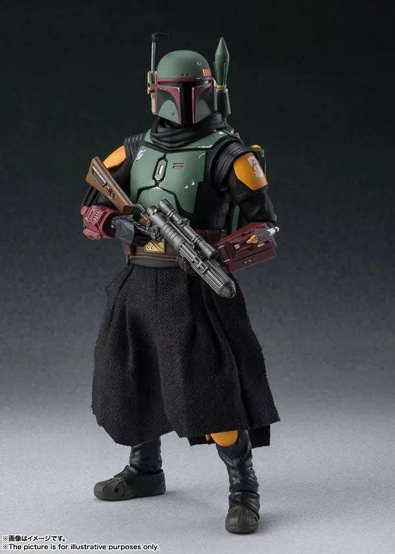 S.H. Figuarts Star Wars The Mandalorian Boba Fett Action Figure Wild Animal Chibi Sculpture