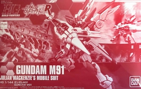 Display Statue Child Safe Gundam 1/144 HGBF M91 Gundam M91 (Exclusive) Model Kit