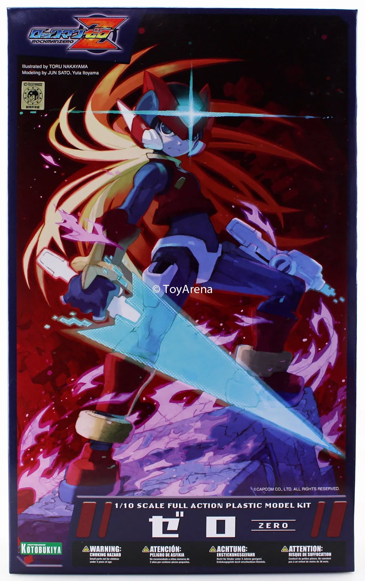 Kotobukiya 1/10 Megaman Rockman Zero Scale Model Kit KP474R Action Object