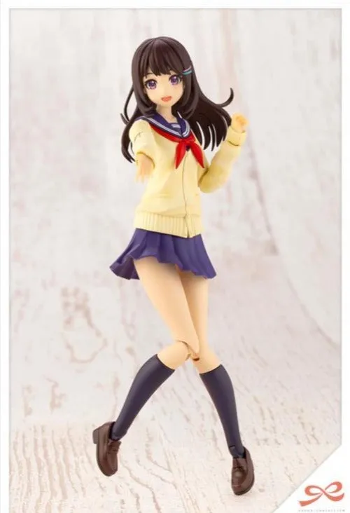 Sci-Fi Model Kotobukiya 1/10 Sousai Shoujo Teien Madoka Yuki (Touou High School Winter Clothes) Model Kit JK001