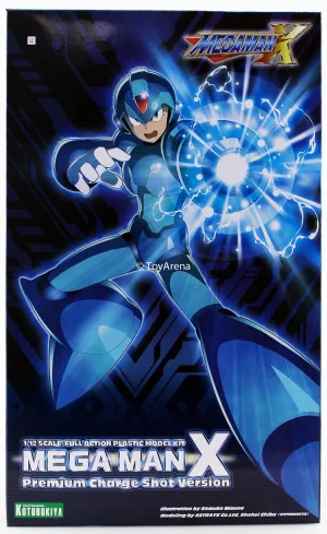 Kotobukiya 1/12 Scale Megaman X Premium Charge Slot Ver Plastic Model Kit KP521 Abstract Form